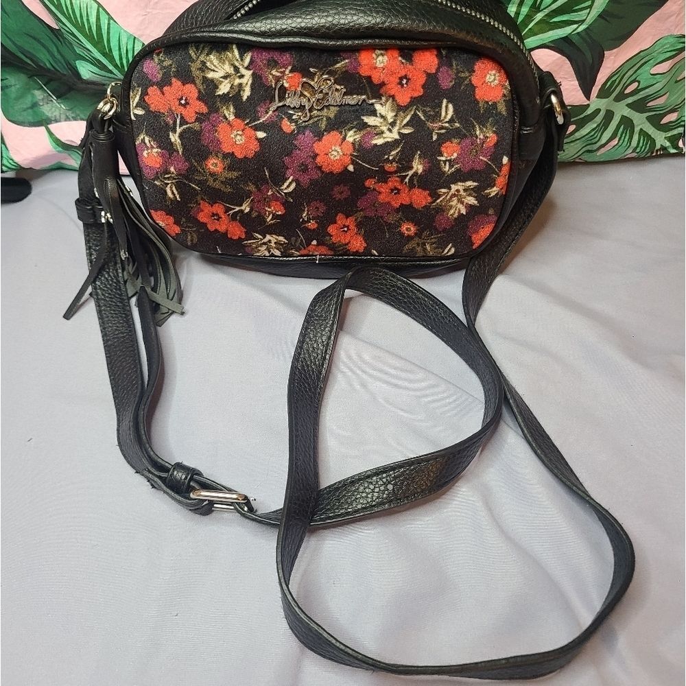 Lily edelman crossbody floral purse